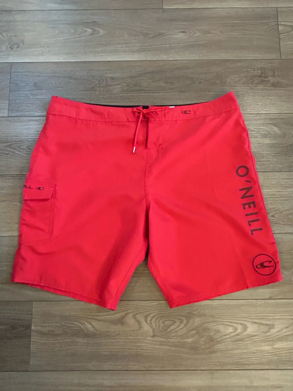 O’Neill Red Boardshorts Men’s Size 44 Swim Trunks Surf Beach